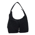 GUCCI GG Canvas Shoulder Bag Nylon Black ti1680