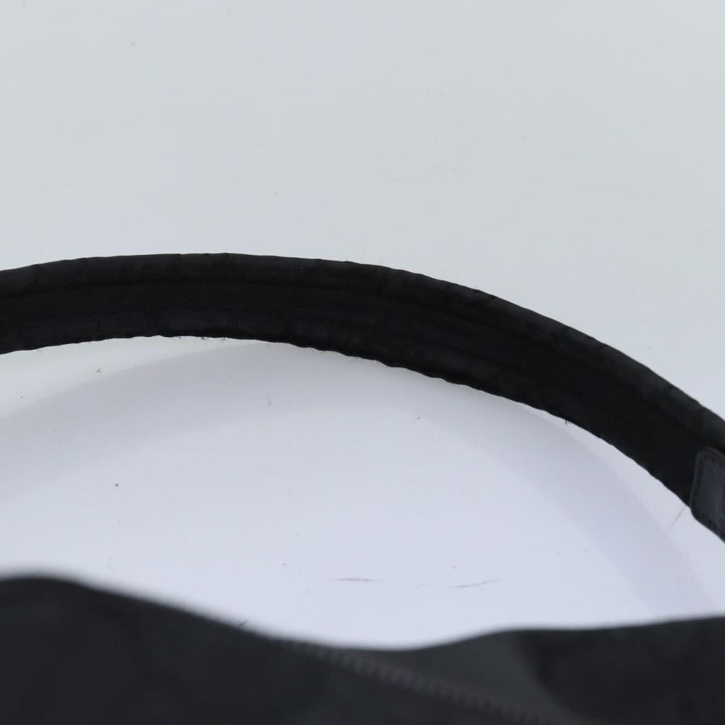 GUCCI GG Canvas Shoulder Bag Nylon Black ti1680