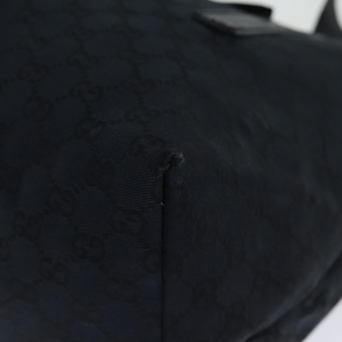 GUCCI GG Canvas Shoulder Bag Black ti1681
