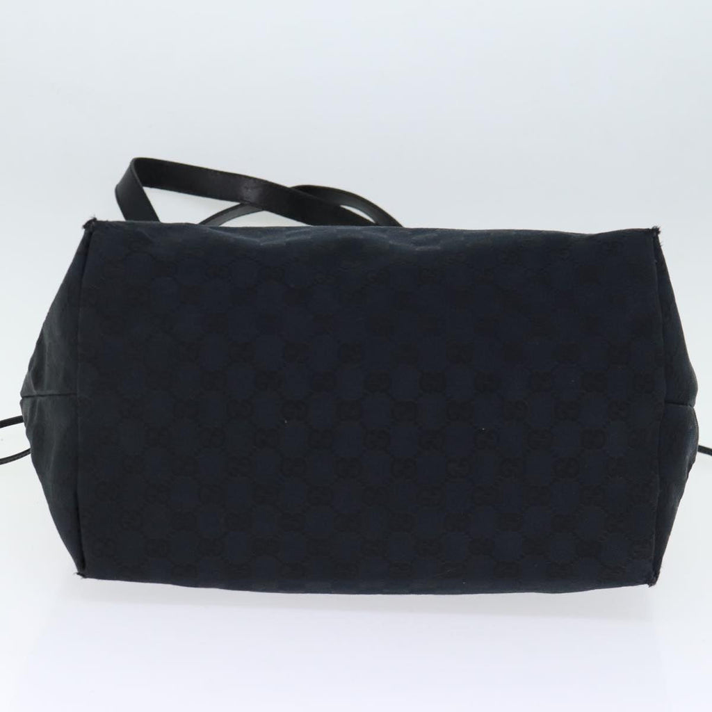 GUCCI GG Canvas Shoulder Bag Black ti1681