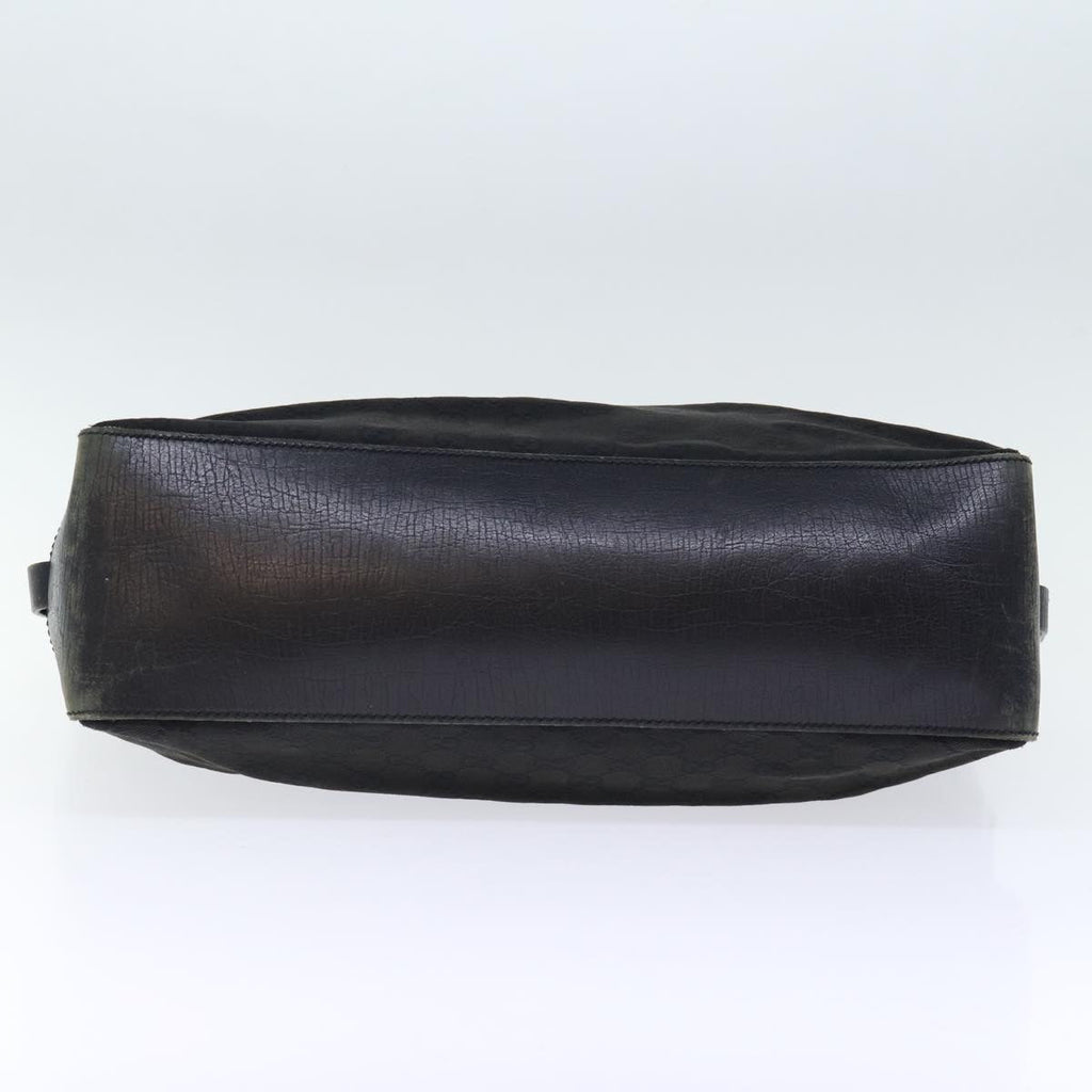 GUCCI GG Canvas Hand Bag Black ti1692