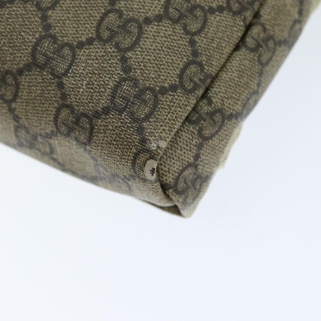GUCCI GG Canvas Shoulder Bag Coated Canvas Beige ti1728