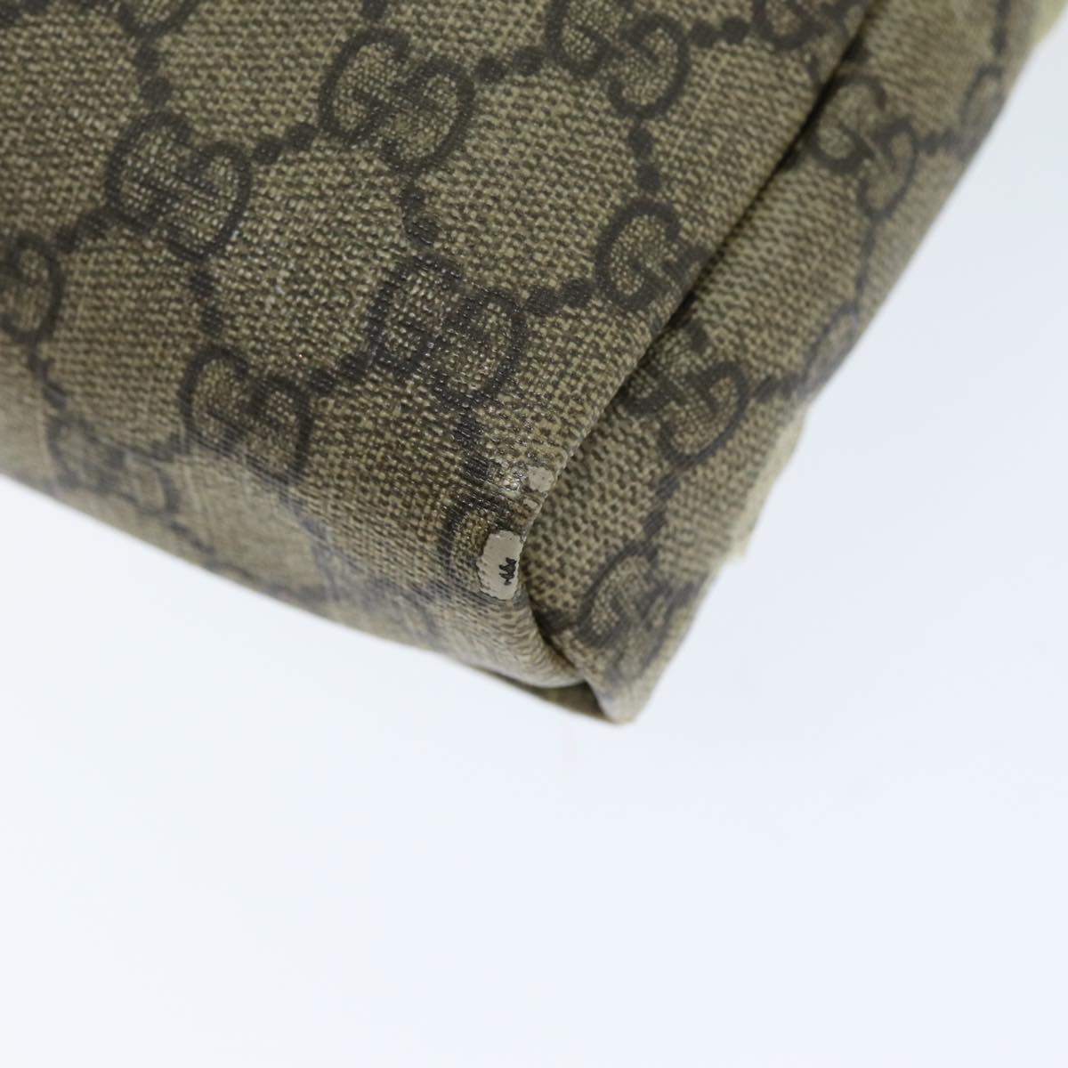 GUCCI GG Canvas Shoulder Bag Coated Canvas Beige ti1728