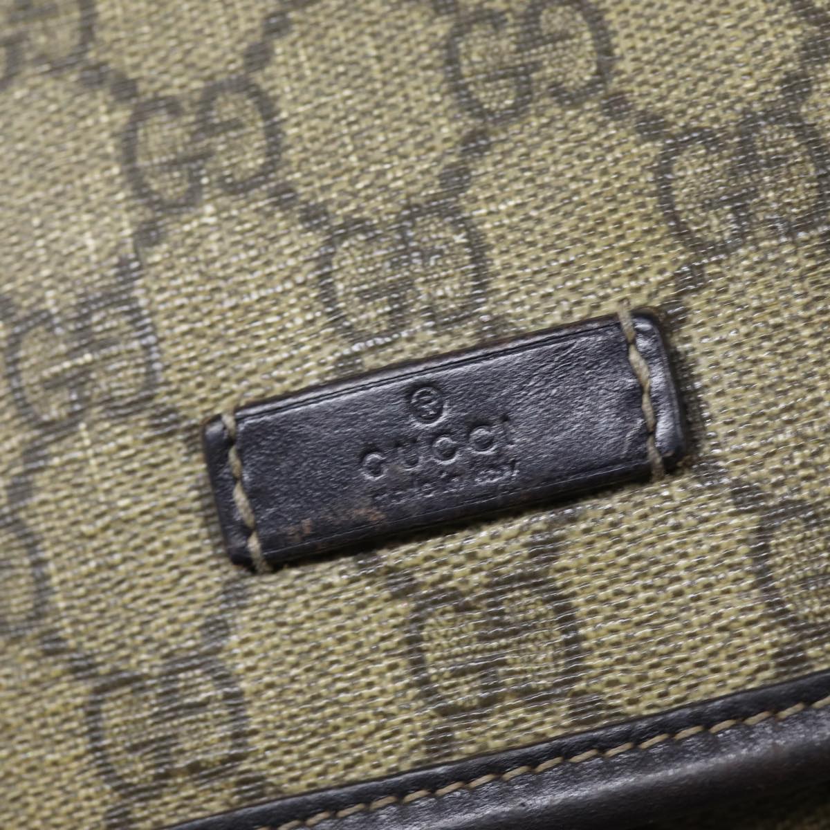 GUCCI GG Canvas Shoulder Bag Coated Canvas Beige ti1728