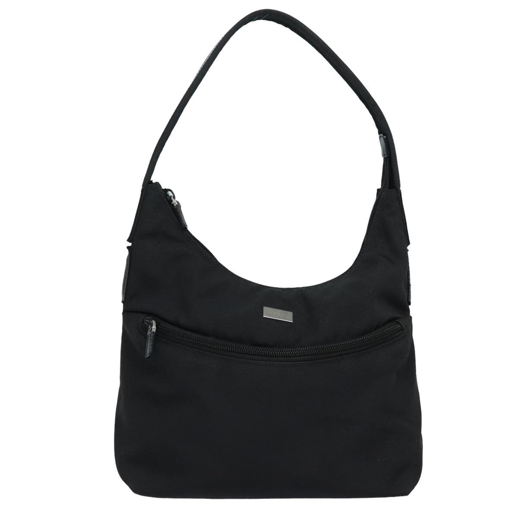GUCCI Shoulder Bag Canvas Black 001.3386 001013 ti1792