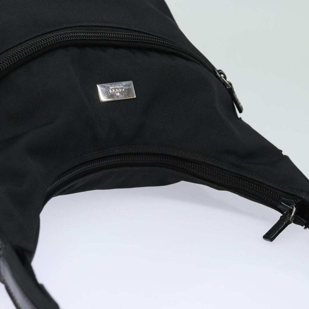GUCCI Shoulder Bag Canvas Black 001.3386 001013 ti1792