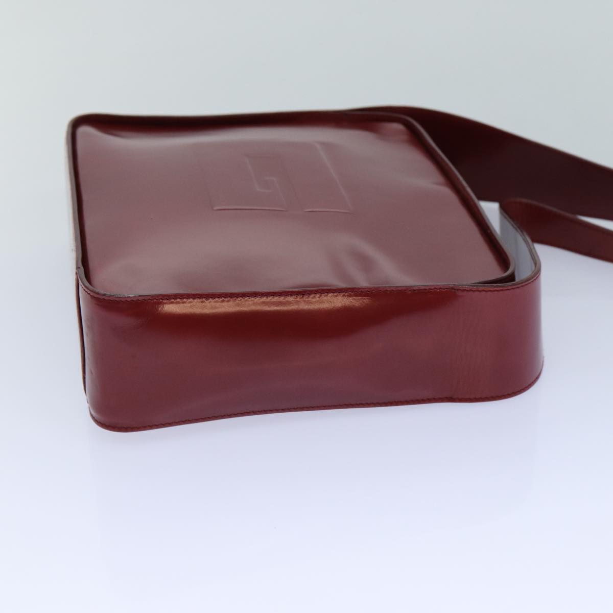 GUCCI Shoulder Bag Enamel Red 001 1274 3032 ti1794