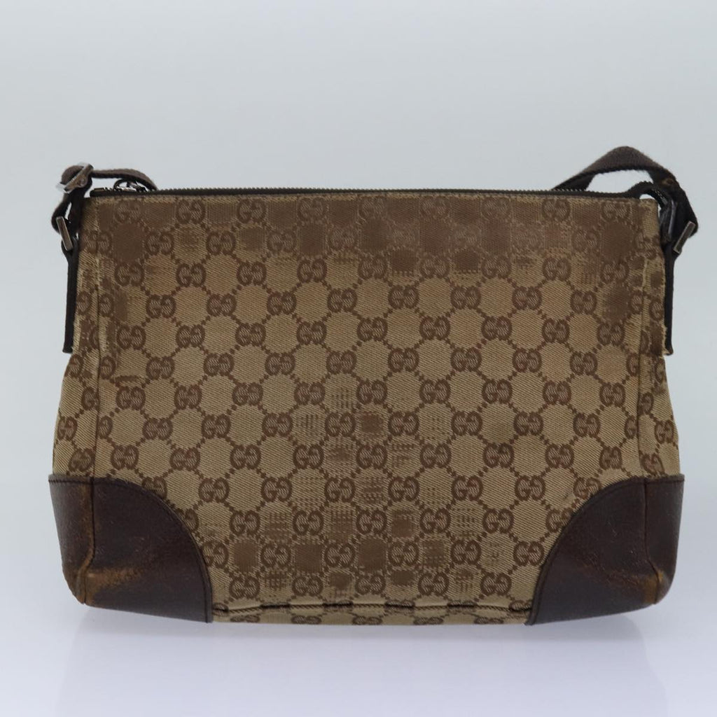 GUCCI GG Canvas Shoulder Bag 2Set Beige Brown ti1799