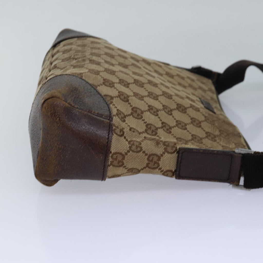 GUCCI GG Canvas Shoulder Bag 2Set Beige Brown ti1799