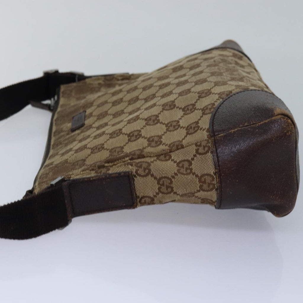 GUCCI GG Canvas Shoulder Bag 2Set Beige Brown ti1799