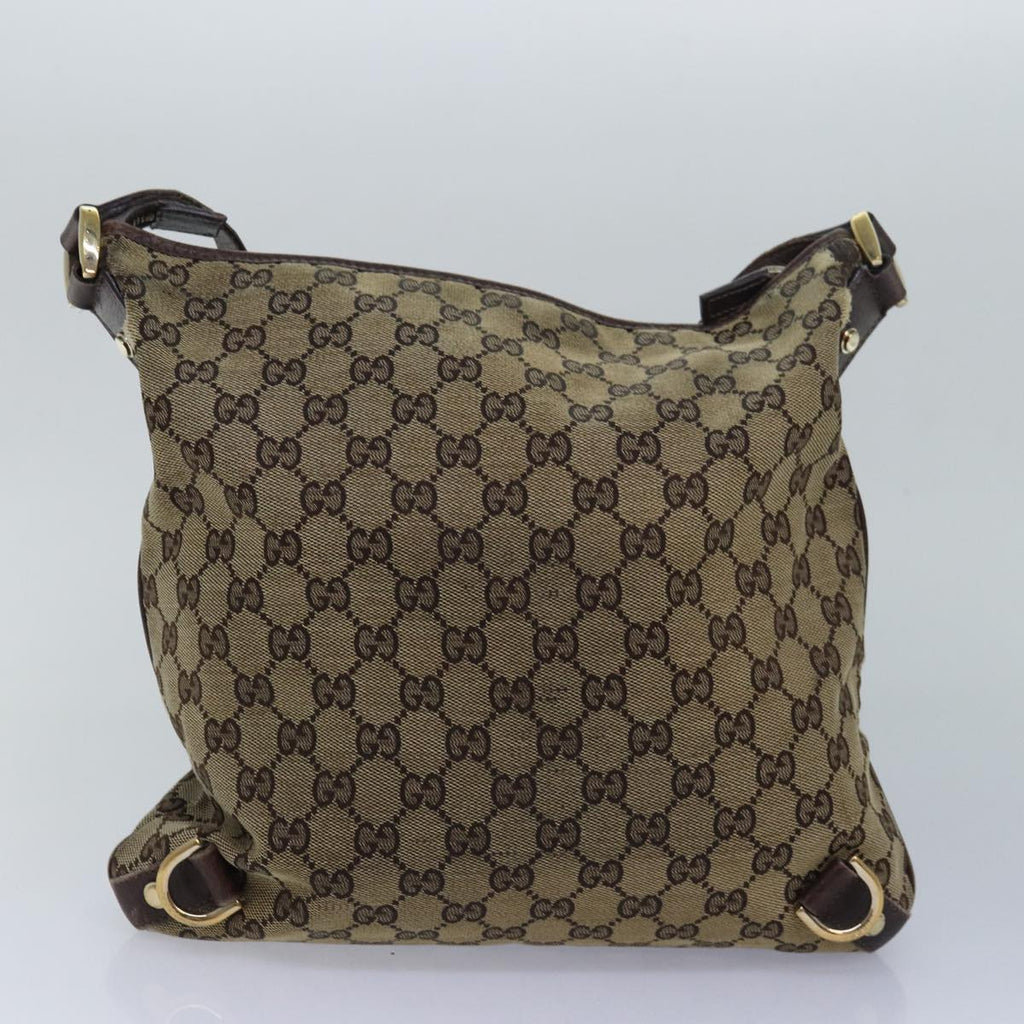 GUCCI GG Canvas Shoulder Bag 2Set Beige Brown ti1799
