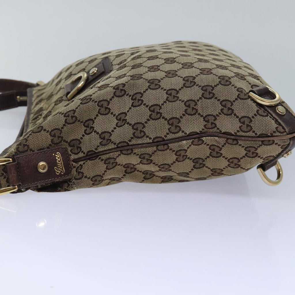 GUCCI GG Canvas Shoulder Bag 2Set Beige Brown ti1799