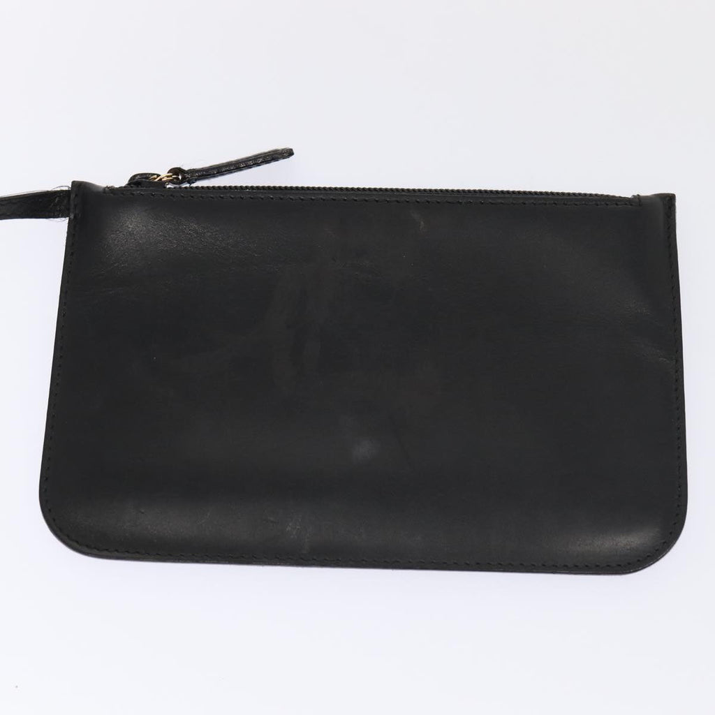 GUCCI Bamboo Hand Bag Leather Black 001 2113 1880 ti1885