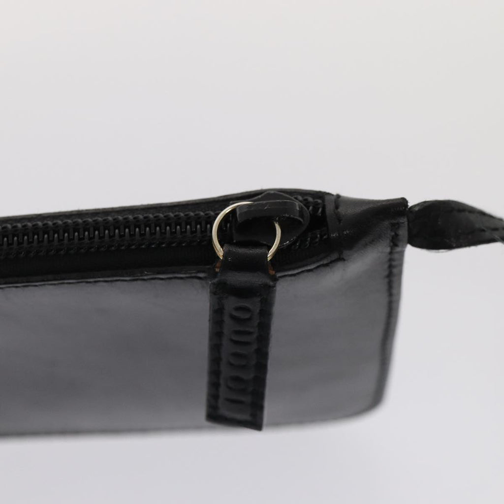 GUCCI Bamboo Hand Bag Leather Black 001 2113 1880 ti1885