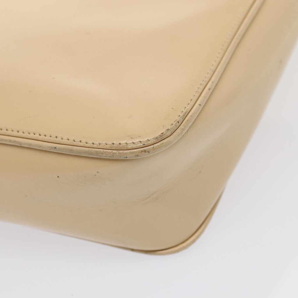 GUCCI Jackie Tote Bag Patent leather Beige 002 1133 ti1886