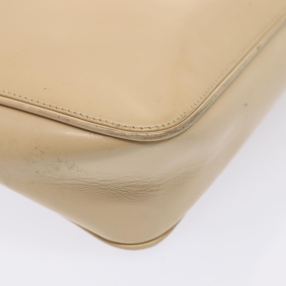 GUCCI Jackie Tote Bag Patent leather Beige 002 1133 ti1886