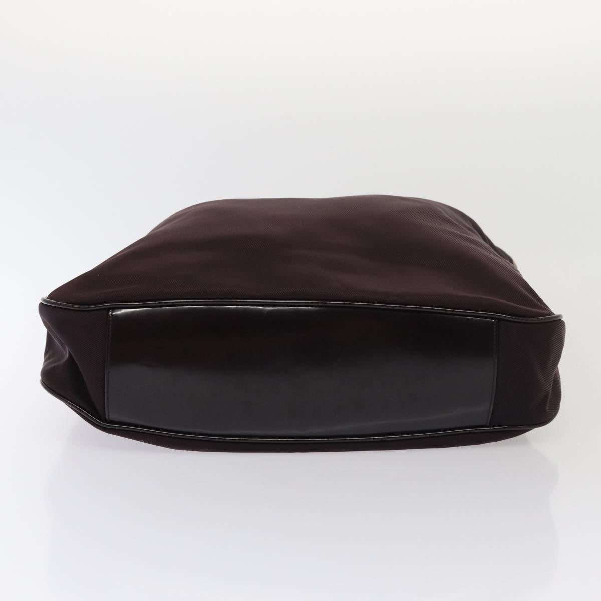 GUCCI Bamboo Hand Bag Nylon 2way Wine Red 001 1553 1577 ti1901