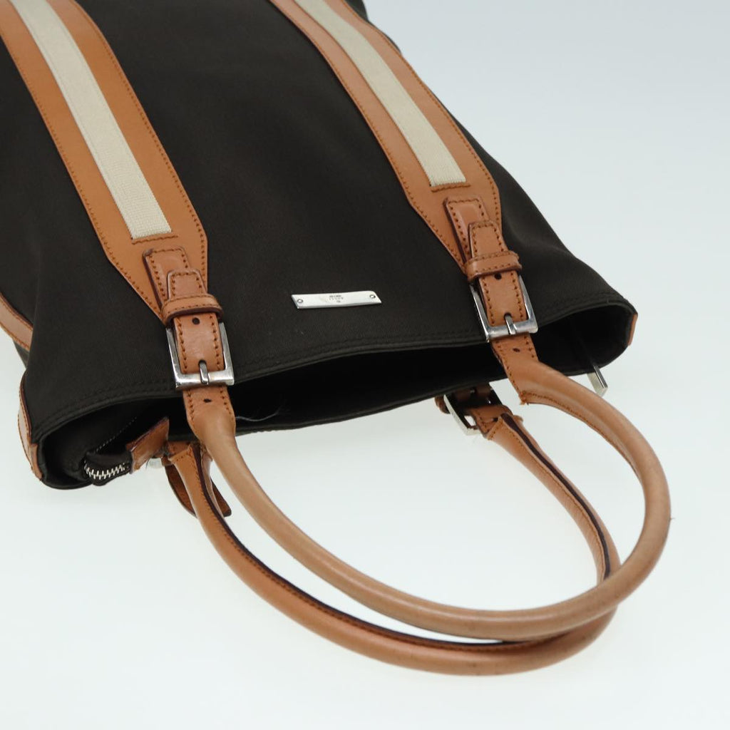 GUCCI GG Canvas Hand Bag Canvas 2Set Beige Brown ti1903