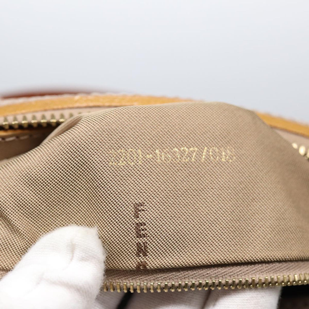 FENDI Hand Bag Enamel Peppermint Gold ti1934