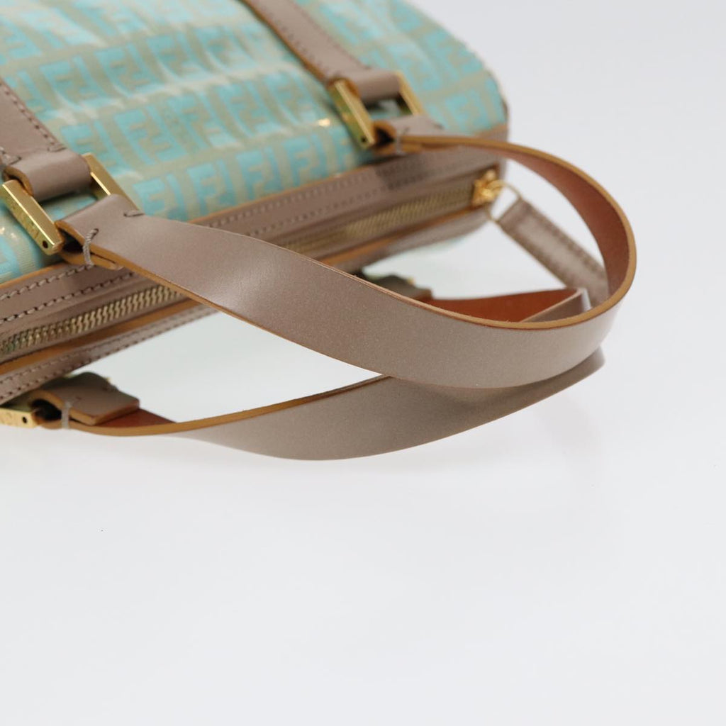 FENDI Hand Bag Enamel Peppermint Gold ti1934