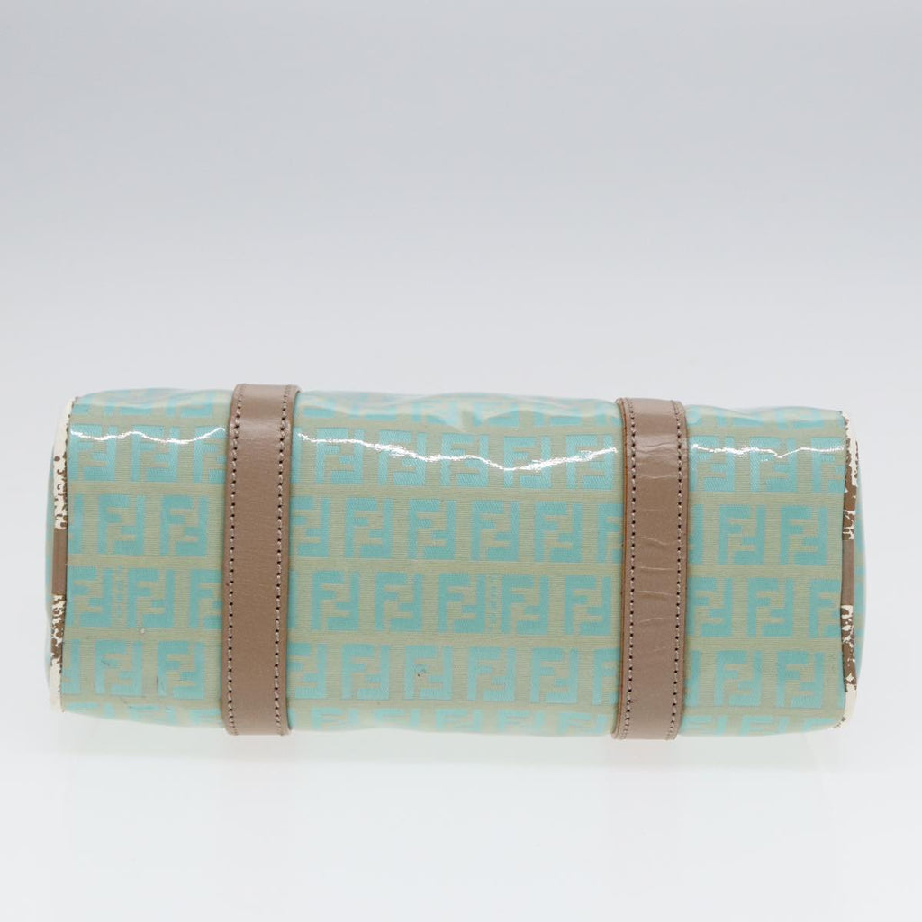FENDI Hand Bag Enamel Peppermint Gold ti1934