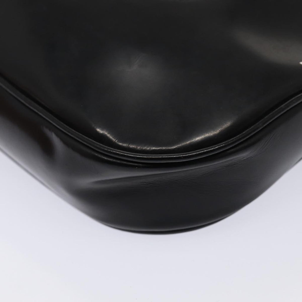 GUCCI Shoulder Bag Patent leather Black Gold 001 4149 ti1936