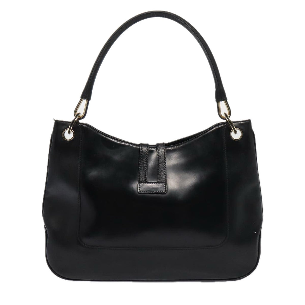 GUCCI Shoulder Bag Patent leather Black Gold 001 4149 ti1936