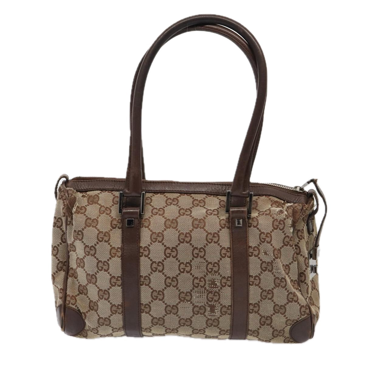 GUCCI GG Canvas Shoulder Bag 2Set Beige Black ti1941