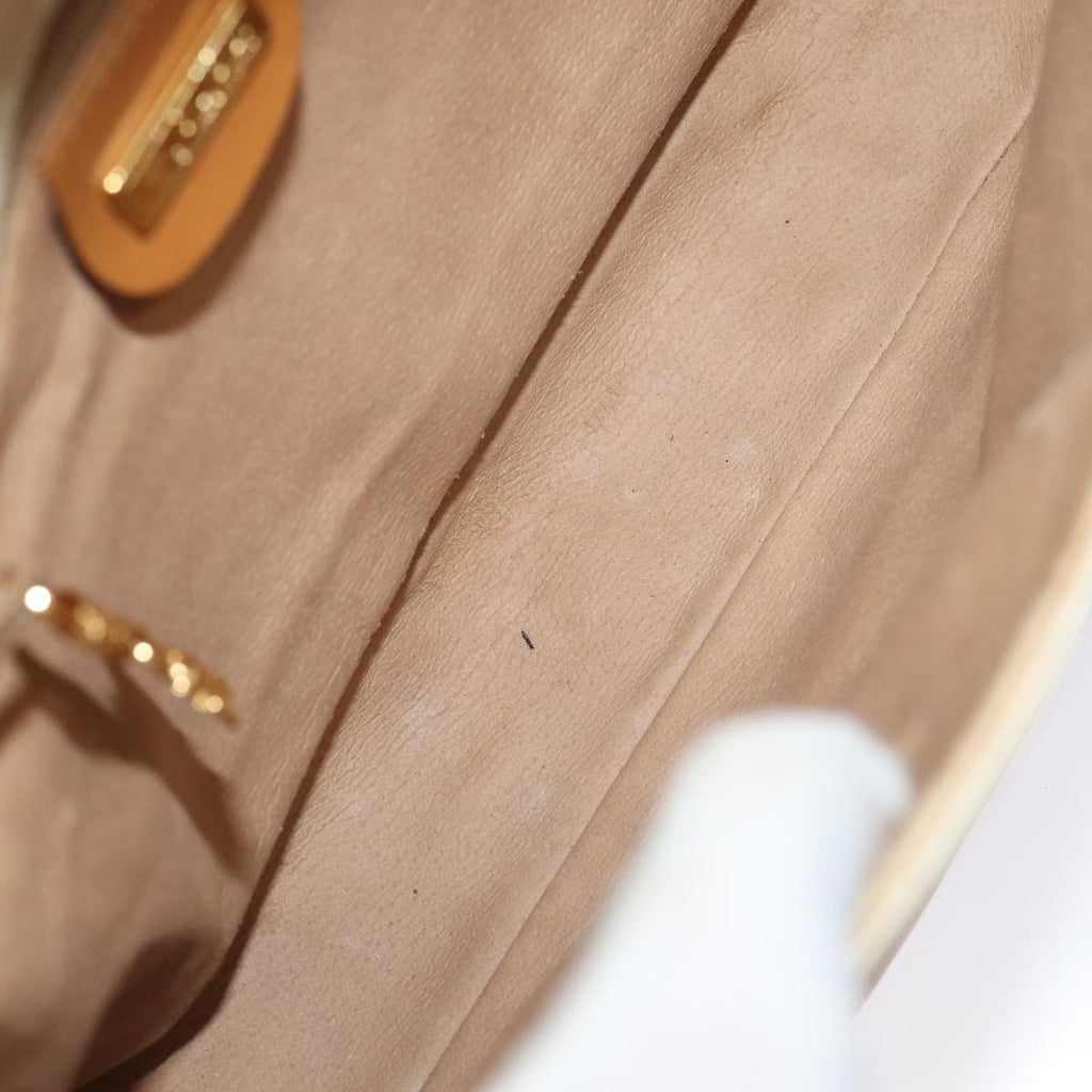 GUCCI GG Supreme Shoulder Bag PVC Leather Beige gold 001 106 0185 ti1955