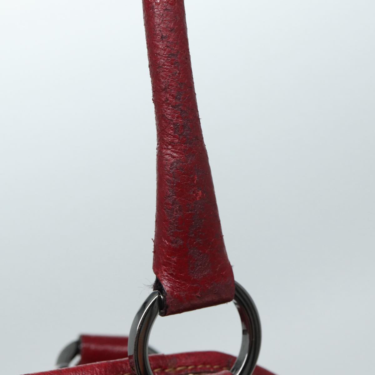 GUCCI GG Canvas Tote Bag Beige Red 113015 ti1957