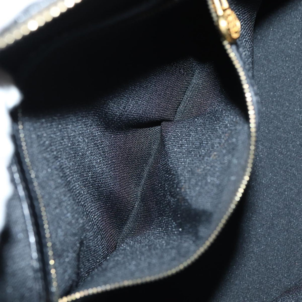 FENDI Pecan Canvas Hand Bag Coated Canvas 2Set Brown Black ti1976