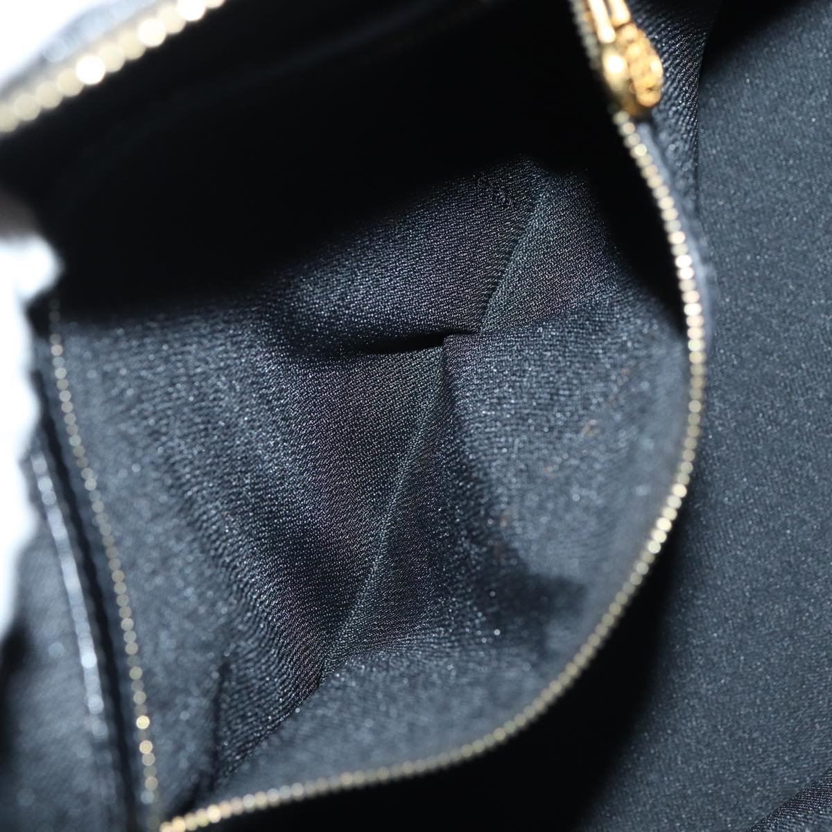 FENDI Pecan Canvas Hand Bag Coated Canvas 2Set Brown Black ti1976