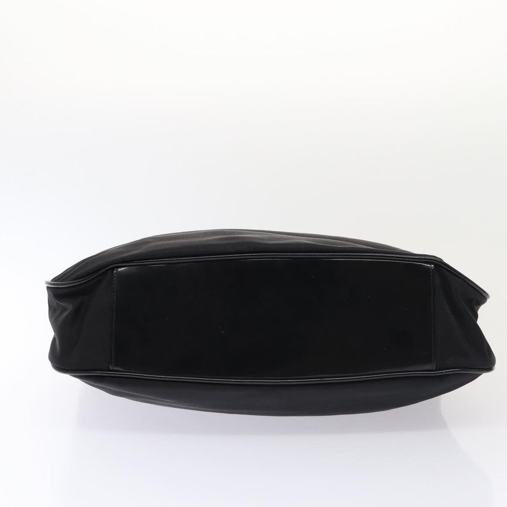 GUCCI Bamboo Hand Bag Nylon 2Set Black ti1978