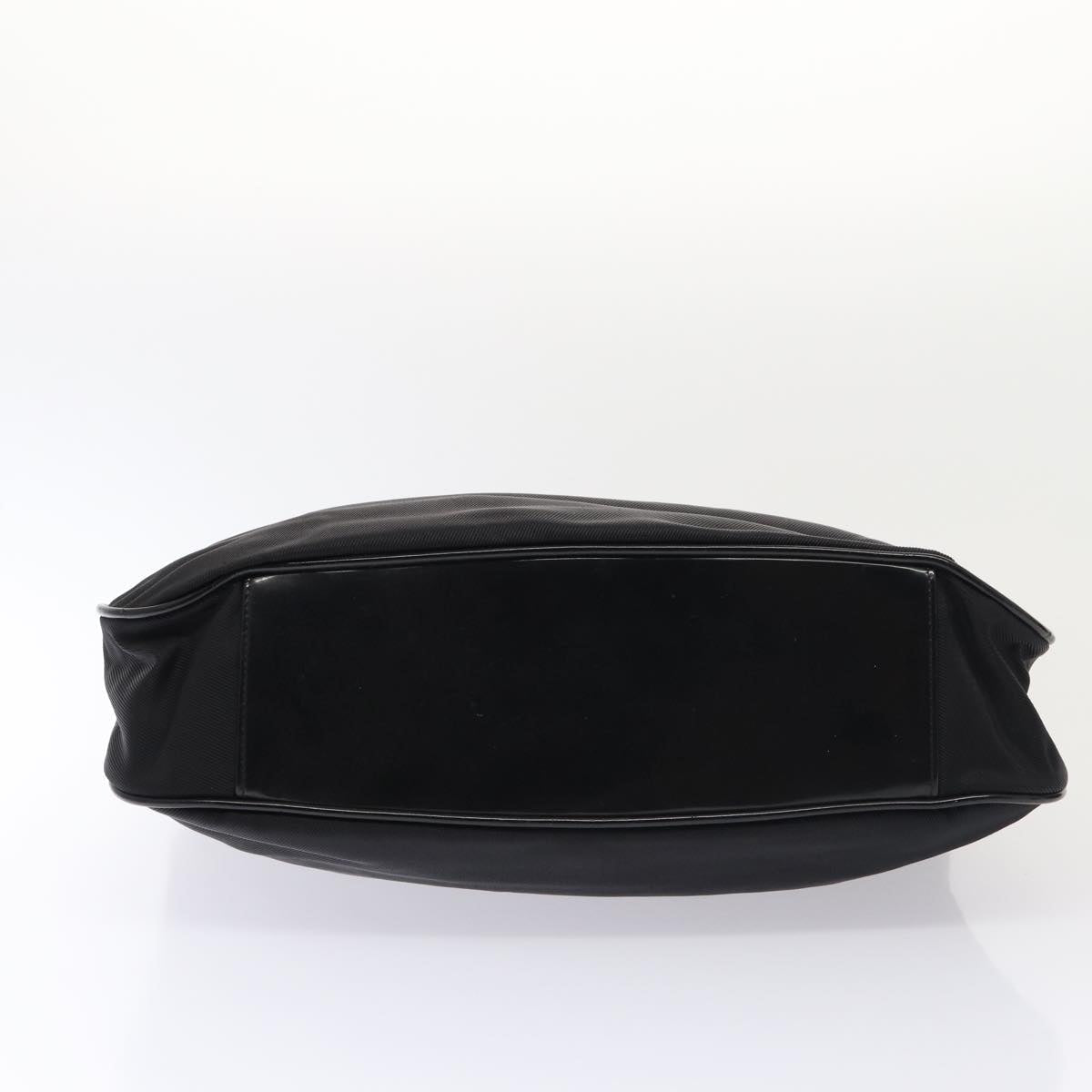 GUCCI Bamboo Hand Bag Nylon 2Set Black ti1978