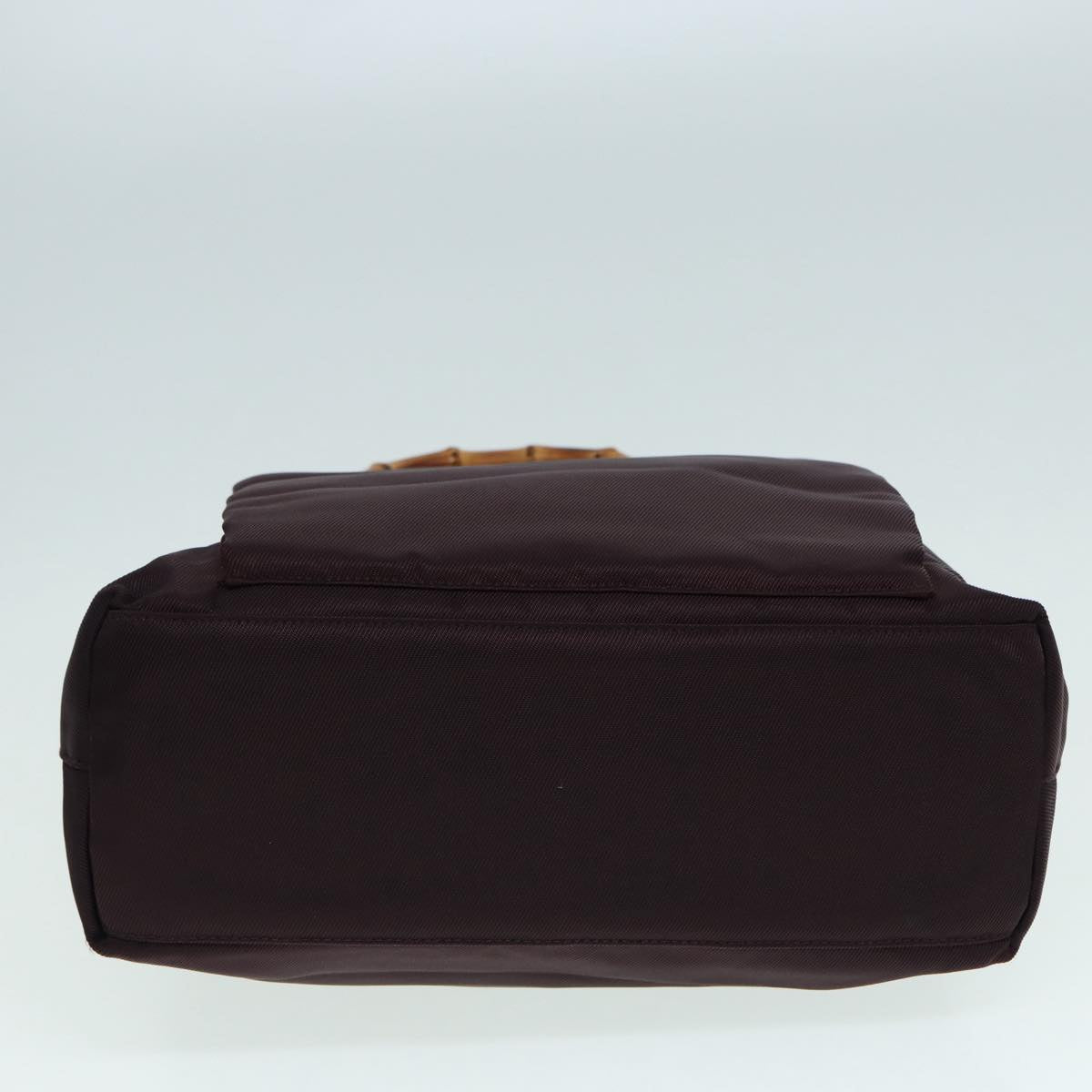 GUCCI Bamboo Shoulder Bag Nylon 2Set Brown Black ti2023