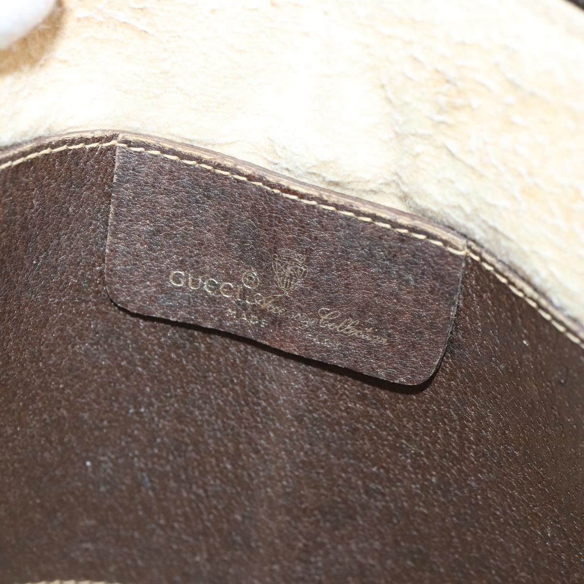 GUCCI GG Supreme Web Sherry Line Shoulder Bag PVC Beige 904 02 047 ti2026