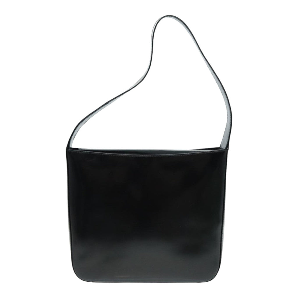 GUCCI Shoulder Bag Patent leather Black Silver 000 1186 0506 ti2031