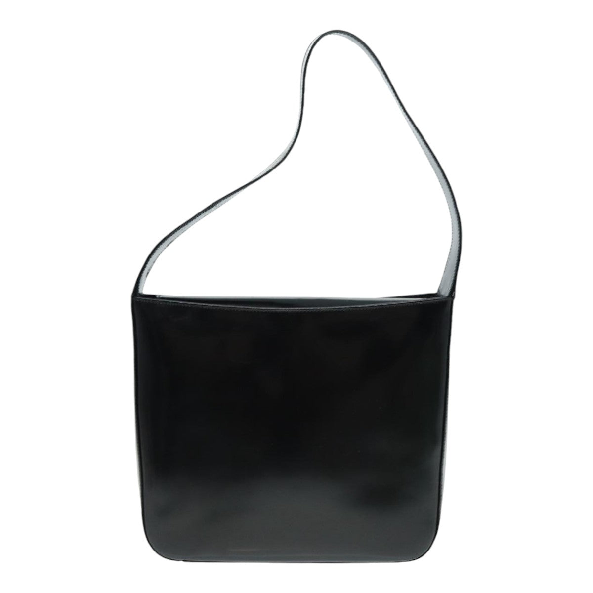 GUCCI Shoulder Bag Patent leather Black Silver 000 1186 0506 ti2031
