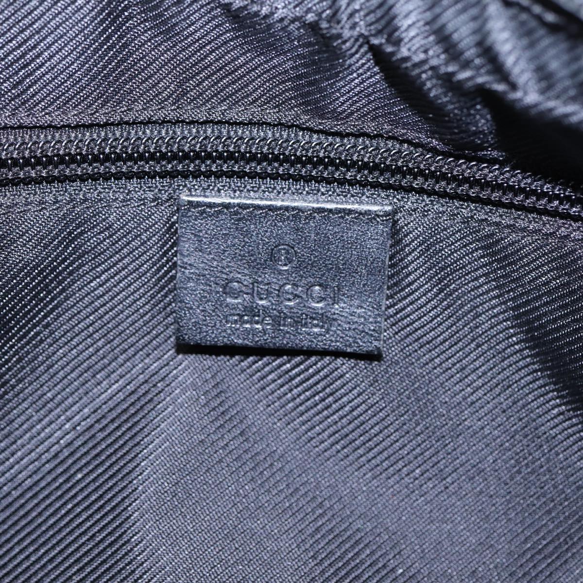 GUCCI GG Canvas Shoulder Bag Gray Silver 35098 ti2032