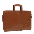 GUCCI Hand Bag Leather 2way Brown Gold ti2042