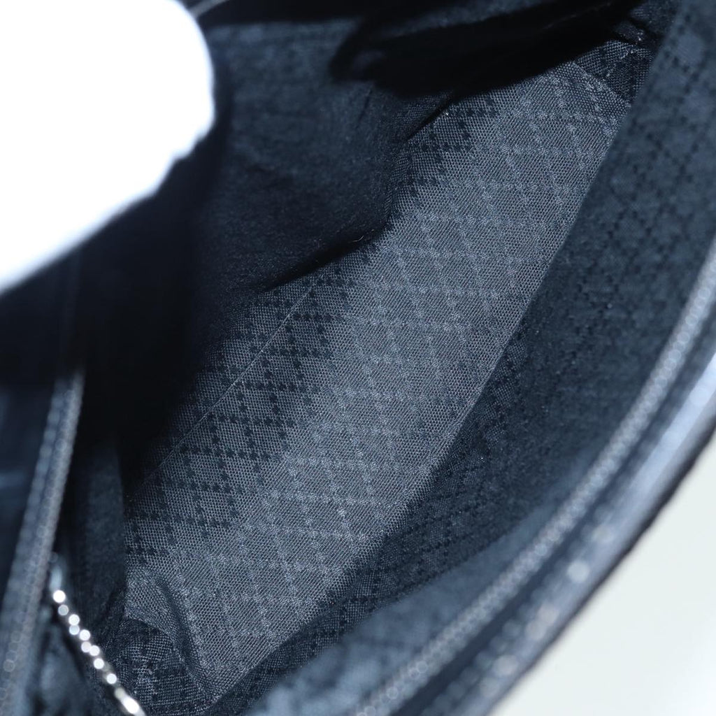 GUCCI Bamboo Shoulder Bag Nylon 2way Black 002 1998 0441 ti2050