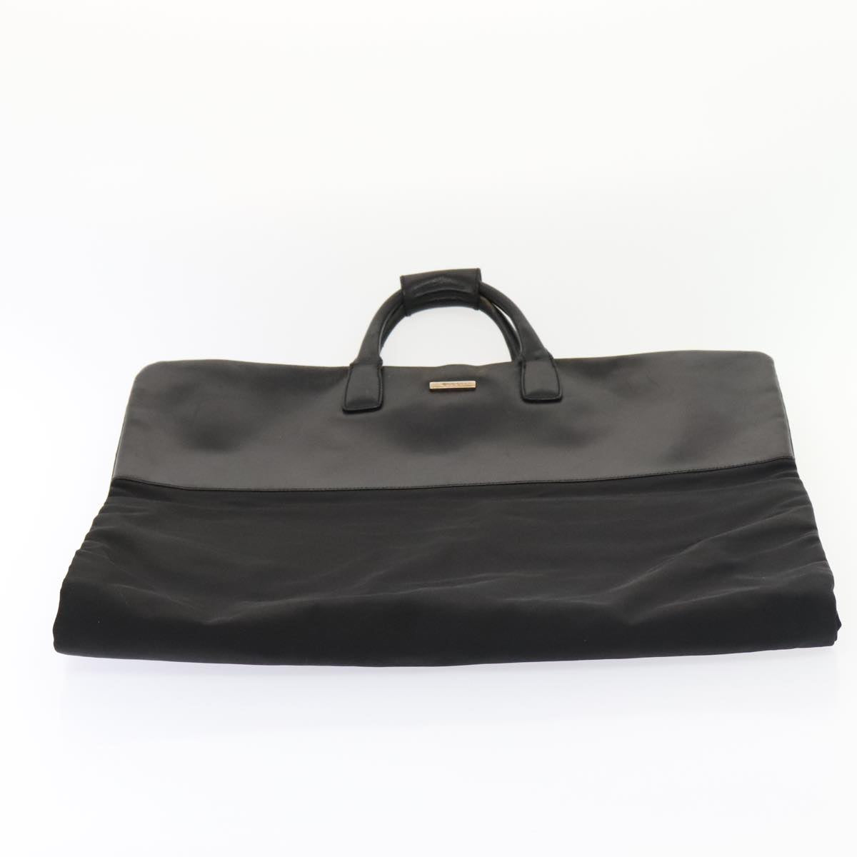 GUCCI Garment Cover Nylon Black Silver ti2059