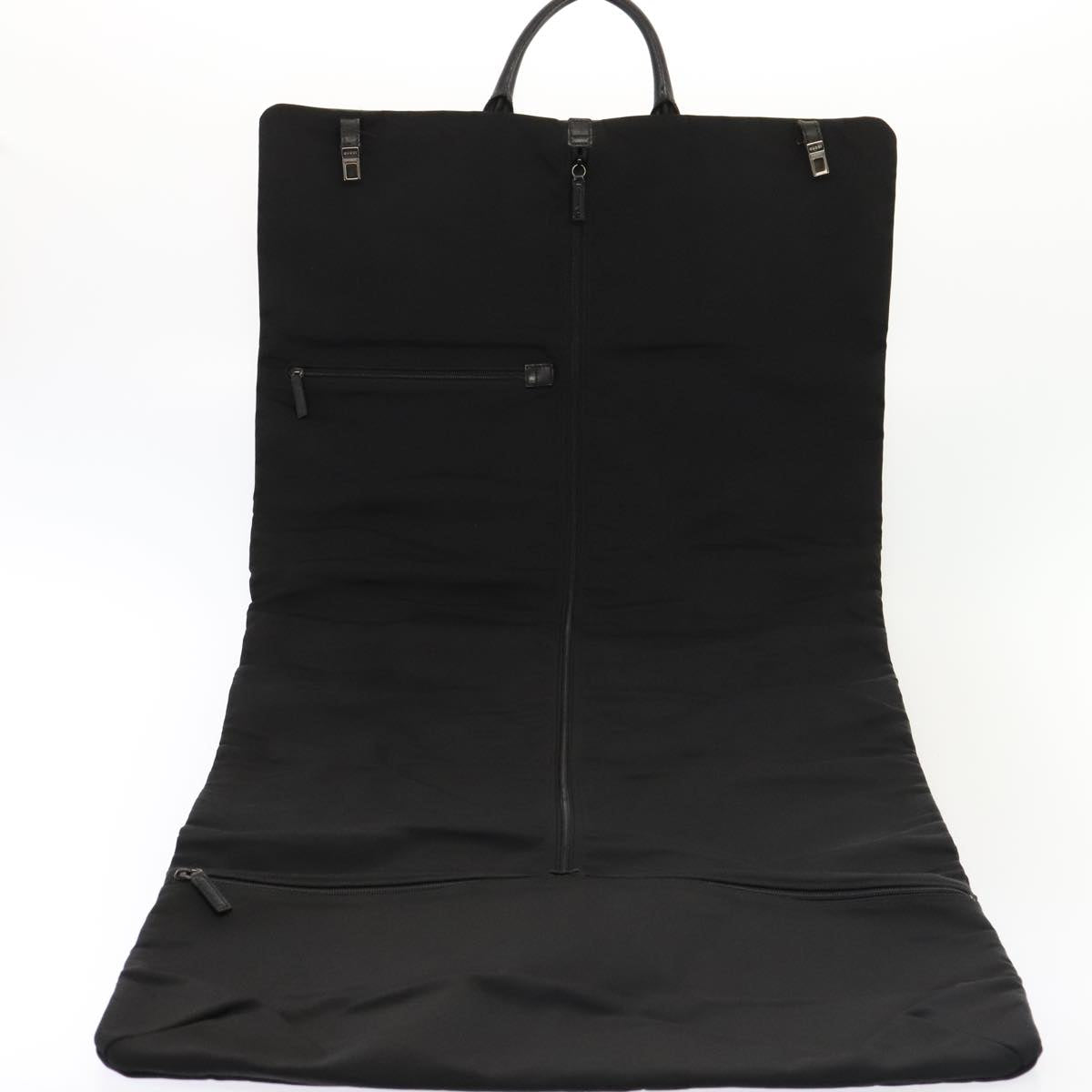 GUCCI Garment Cover Nylon Black Silver ti2059