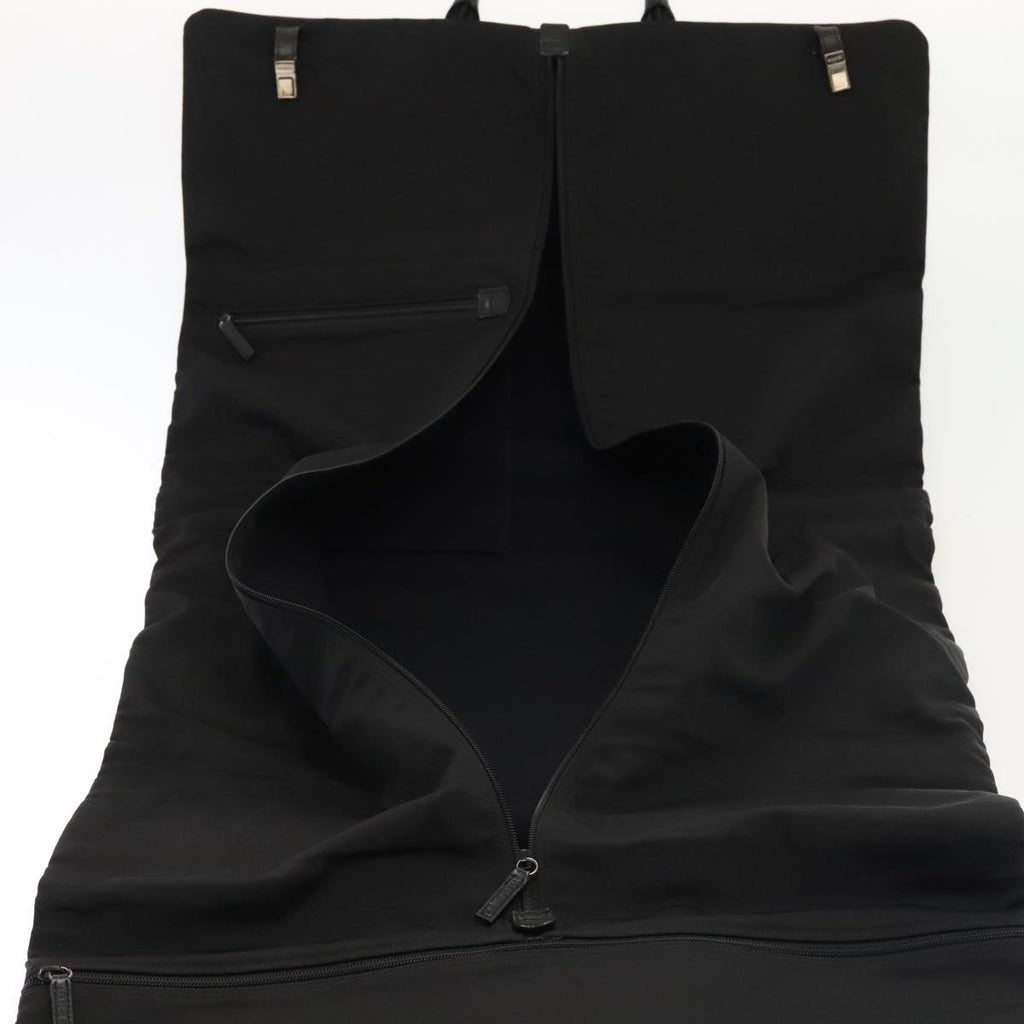 GUCCI Garment Cover Nylon Black Silver ti2059