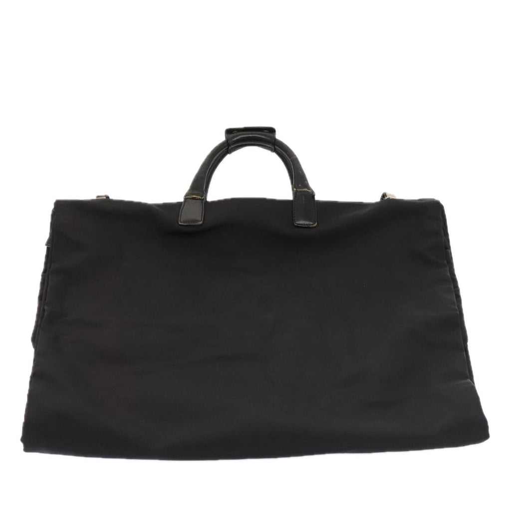 GUCCI Garment Cover Nylon Black Silver ti2059