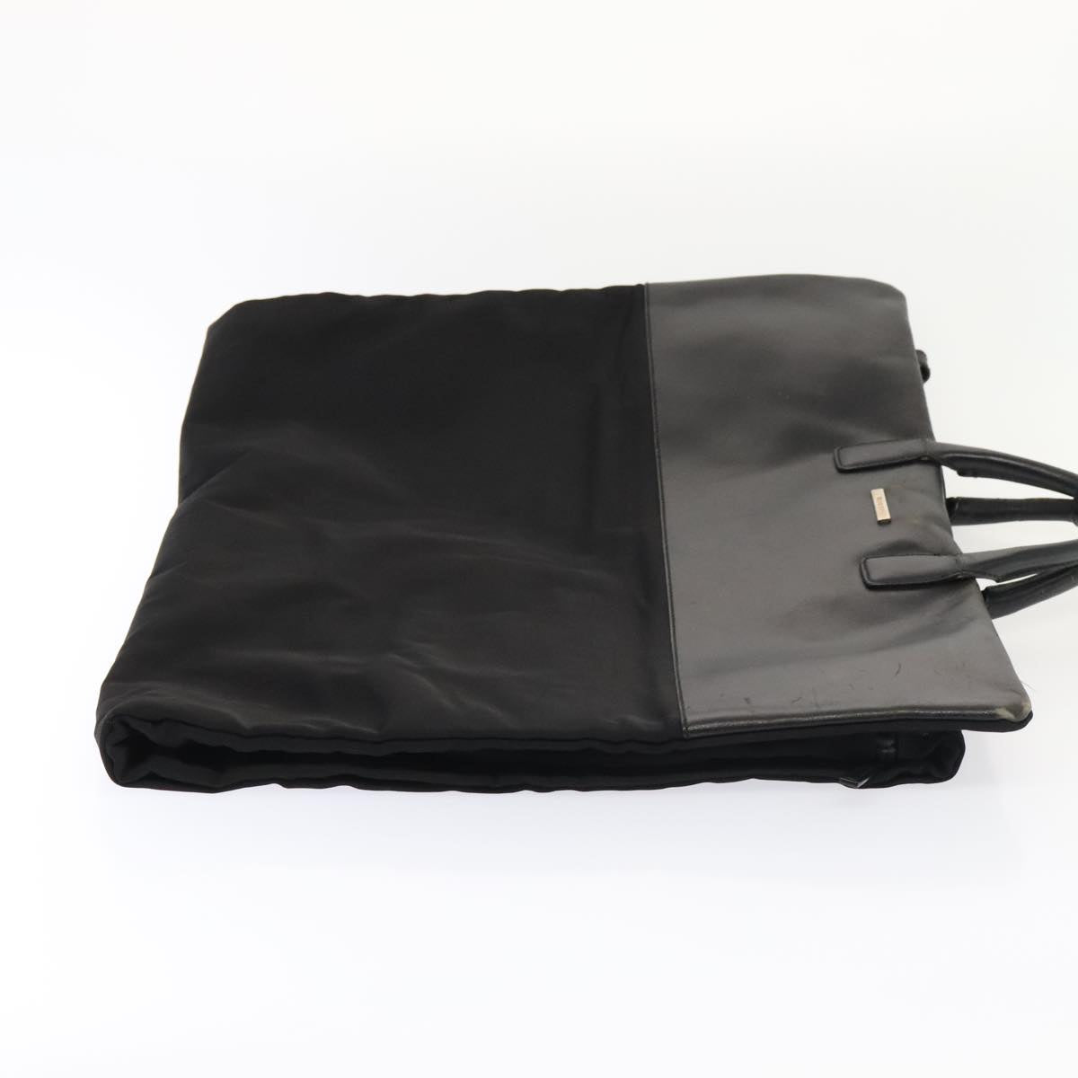 GUCCI Garment Cover Nylon Black Silver ti2059