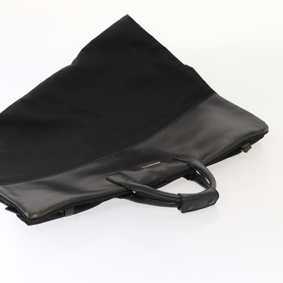 GUCCI Garment Cover Nylon Black Silver ti2059