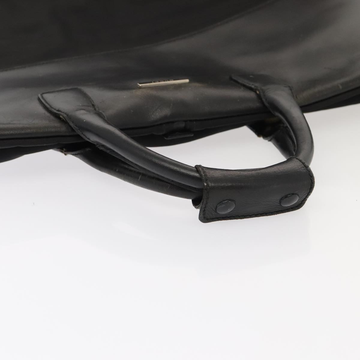 GUCCI Garment Cover Nylon Black Silver ti2059