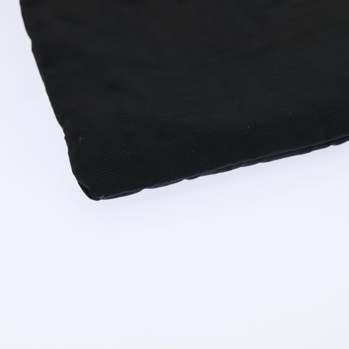 FENDI Zucca Canvas Shoulder Bag Nylon Black ti2102