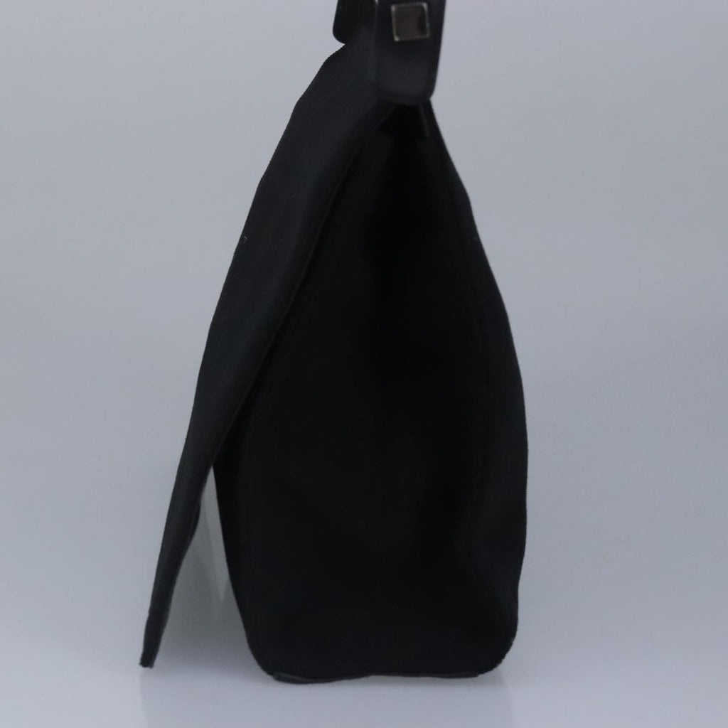 GUCCI Shoulder Bag Nylon Black Gold ti2230